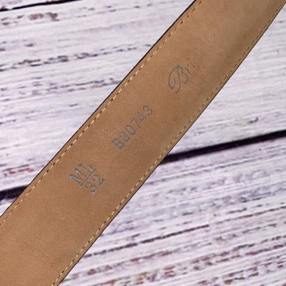 Brighton leather belt size 32 black - Picture 4 of 8